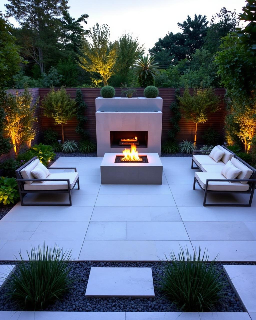 Firepit Courtyard